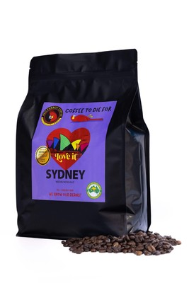 Red Parrot Sydney Blend Premium Artisan Medium Roasted Coffee Beans - 500g