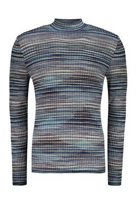 MISSONI M MISSONI RIBBED WOOL TURTLENECK SWEATER