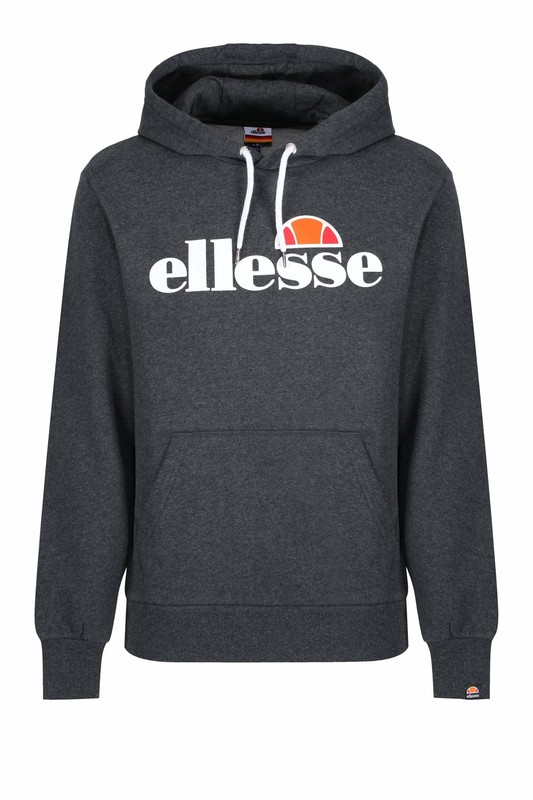 Herren Kapuzenpulli ELLESSE Gottero Oth Kapuze Dunkelgrau Marl