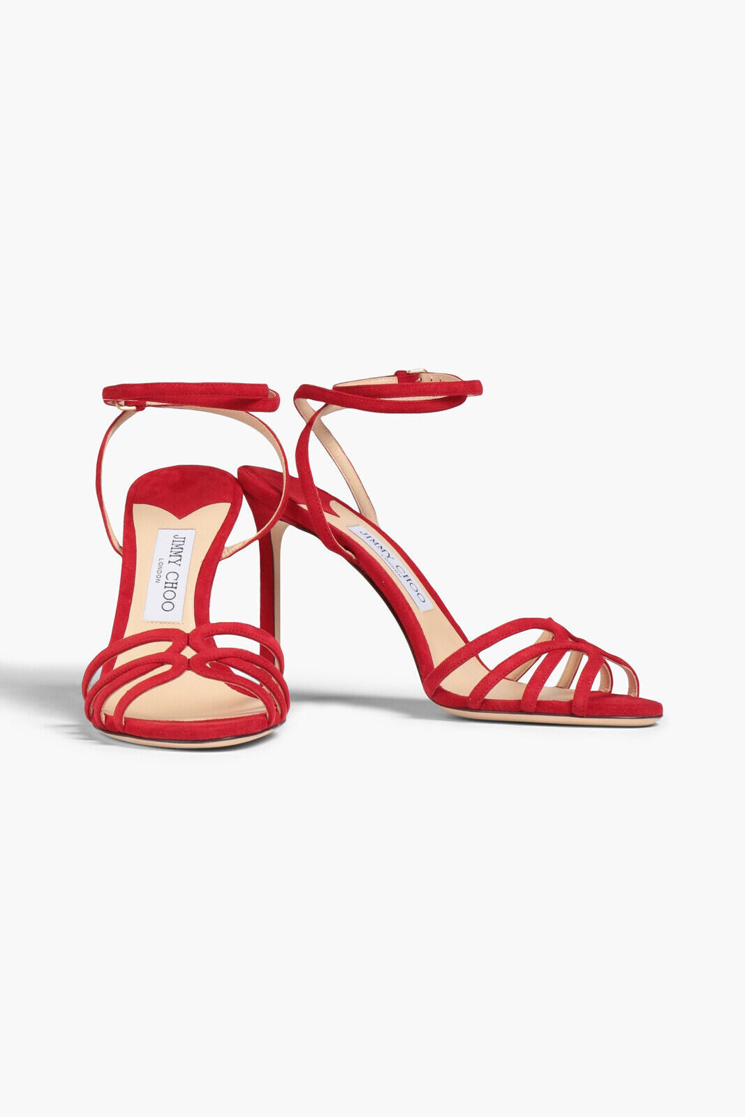RRP€661 JIMMY CHOO Mimi Leather Strappy Sandals US5.5 UK2.5 RRP€661 JIMMY CHOO Mimi Leather Strappy Sandals US5.5 UK2.5