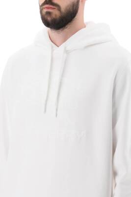 Pre-owned Burberry Sweatshirt Logo Ekd Spugnaraynerbridg 8072753 White Sz.s A1464