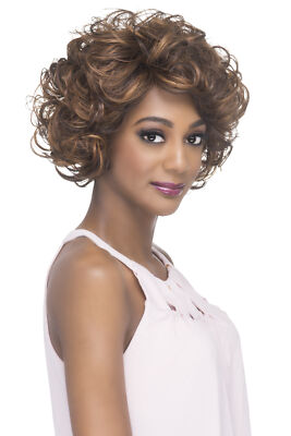 AW-LEAH - AMORE MIO SYNTHETIC HEAT RESISTANT FULL WIG SHORT CURLY