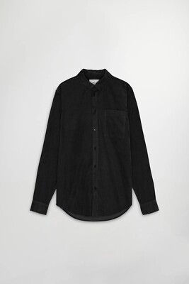 NN07 No Nationality Arne Baby Cord Shirt Black L
