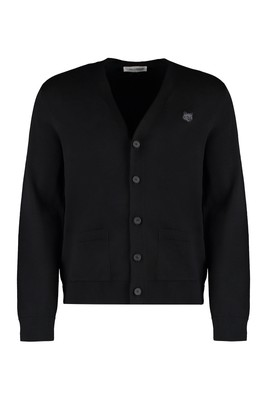 MAISON KITSUNÉ MAISON KITSUNÉ WOOL CARDIGAN