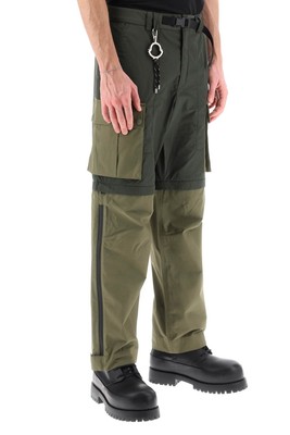 Pre-owned Moncler Genius Moncler X Pharrell Williams - Technical-nylon Pants In Green