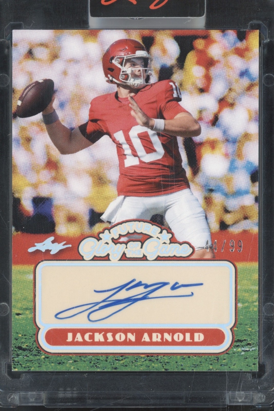 2025 Leaf Future Glory Of The Game Silver Jackson Arnold Auto RC 44/99
