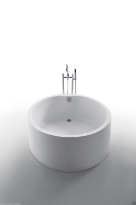 Acrylic Bathtub - Freestanding - Soaking Tub - Modern Bathtub - Dana - 51''