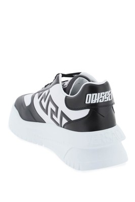 Pre-owned Versace Sneakers Odissea Greca Man Sz.8 Eur.41 10081241a08542 Multi 2b020 In Multicolor