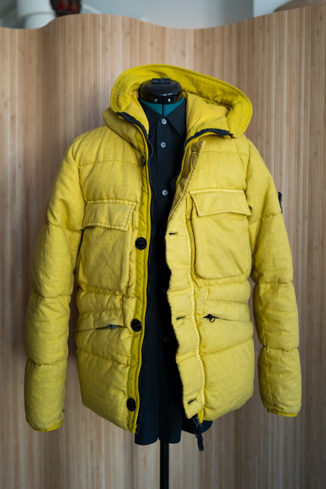 Stone Island Lino Resinato Down-TC Yellow Sz. S | eBay Stone Island Lino Resinato Down-TC Yellow Sz. S | eBay
