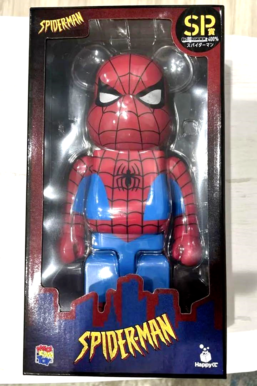 BE@RBRICK THE AMAZING SPIDER-MAN 100\u0026400