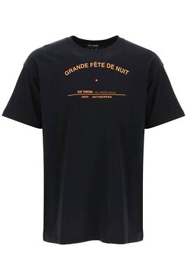 RAF SIMONS T-SHIRT RAF SIMONS MEN SIZE L 222M104 99 BLACK