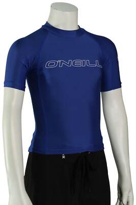 

Рашгард ONeill Kids Basic Skins SS — Pacific — новинка, Синий