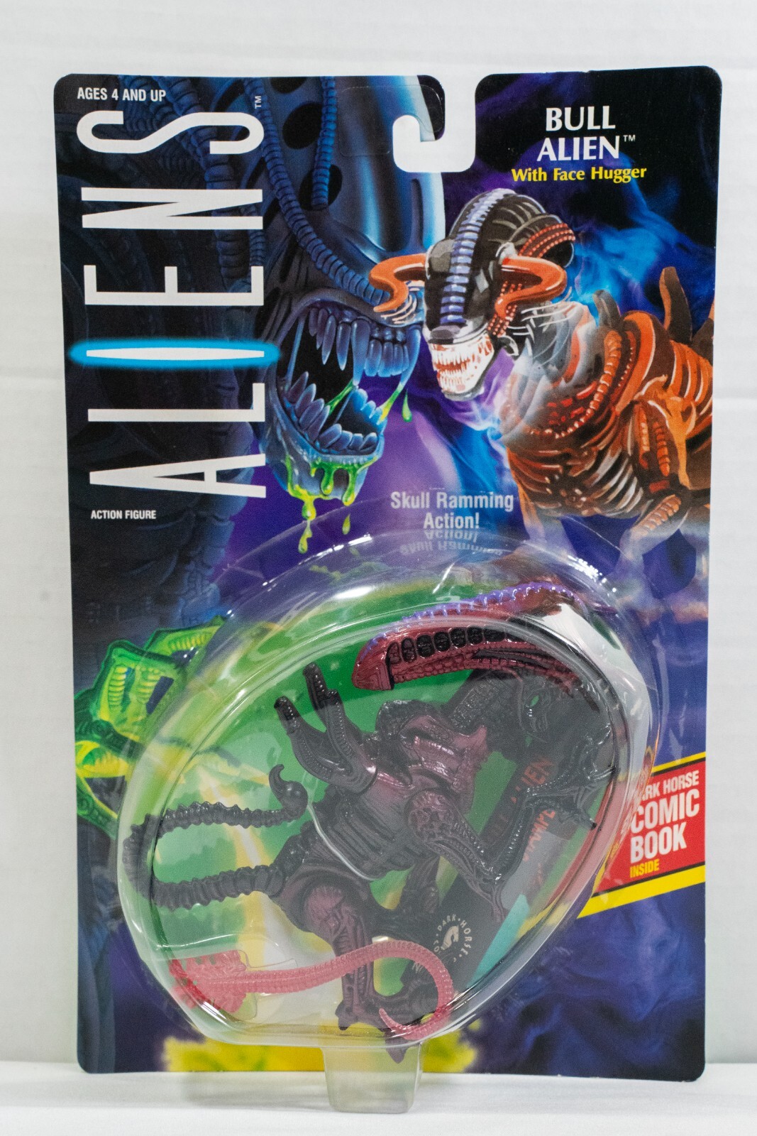 Aliens Bull Alien Action Figure Kenner 1992 Xenomorph Toy +