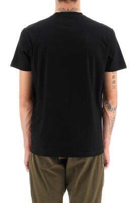 Pre-owned Dsquared2 T-shirt  Men Size L S74gd1035s23009 900 Black