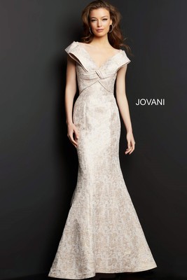 Pre-owned Jovani 08656 Evening Dress Lowest Price Guarantee Authentic In Blush