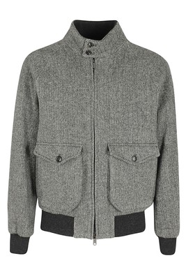 Pre-owned Baracuta G9 Af Pocket 42 Uk In Herringbone Grey