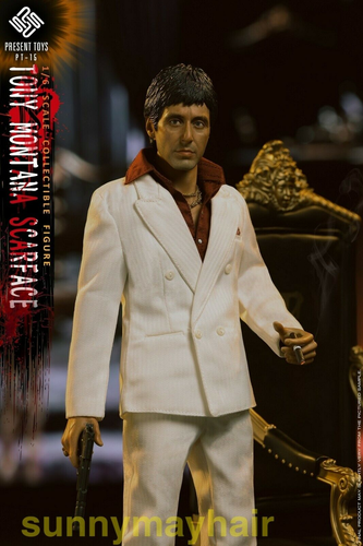 PRESENT TOYS 1/6 Scarface Gangster Boss Tony Al Pacino 12