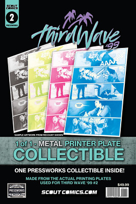 Third Wave 99 #2 - PRESSWORKS PACK - Comic Art - 1 Of 1 Printer Plate
