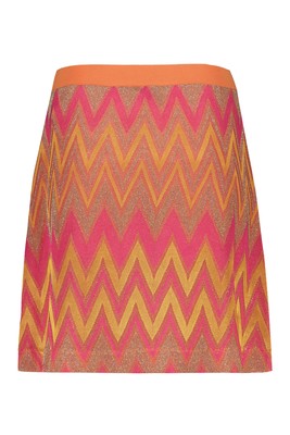 Pre-owned Missoni M  Knitted Mini Skirt In Multicolor