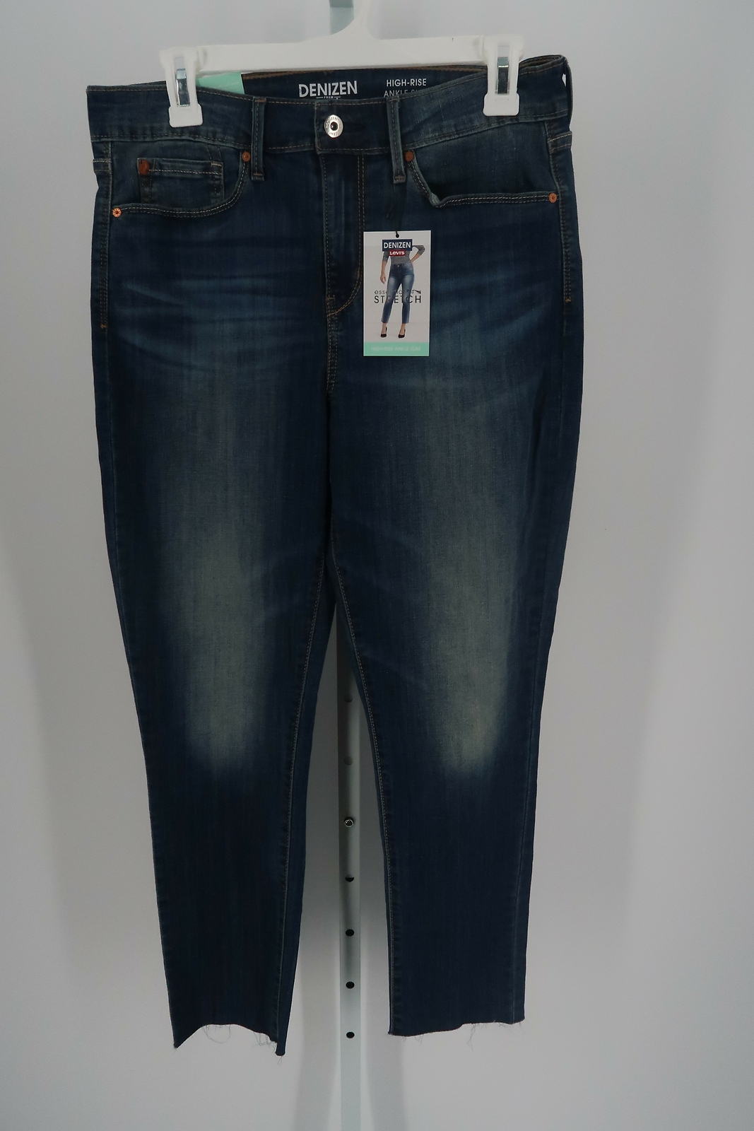 LEVI'S DENIZEN HIGH-RISE ANKLE SLIM JEANS 10/11 NEW WITH TAGS 193238915472 | eBay
