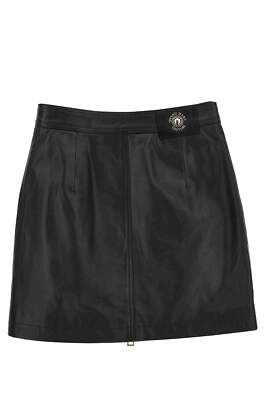 Pre-owned Versace Jeans Couture Skirt In Black