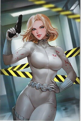 White Widow #1 Leirix Li  1 in 50  Virgin Variant Cover !!!   NM