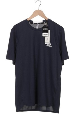 adidas T-Shirt Herren Oberteil Shirt Sportshirt Gr. L Marineblau #7q9vtop