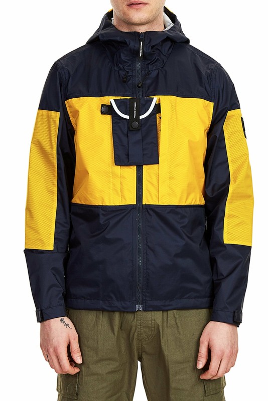 WEEKEND OFFENDER WEEKEND OFFENDER BUNZ MIT KAPUZE UTILITY JACKE NAVY