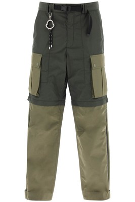 Pre-owned Moncler Genius Moncler X Pharrell Williams - Technical-nylon Pants In Green