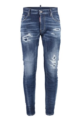 Pre-owned Dsquared2 Tidy Jeans In Blue