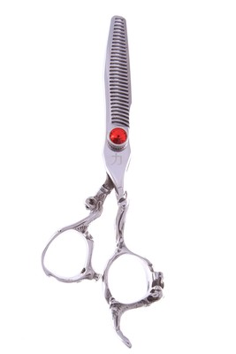 Japanese 440c Stainless Steel Dragon Handle Professional 30 Tooth Thinner She...