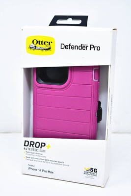 Otterbox Defender Pro Series Case w/ Holster Clip for Apple iPhone 14 Pro Max