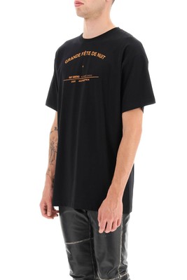 RAF SIMONS T-SHIRT RAF SIMONS MEN SIZE L 222M104 99 BLACK