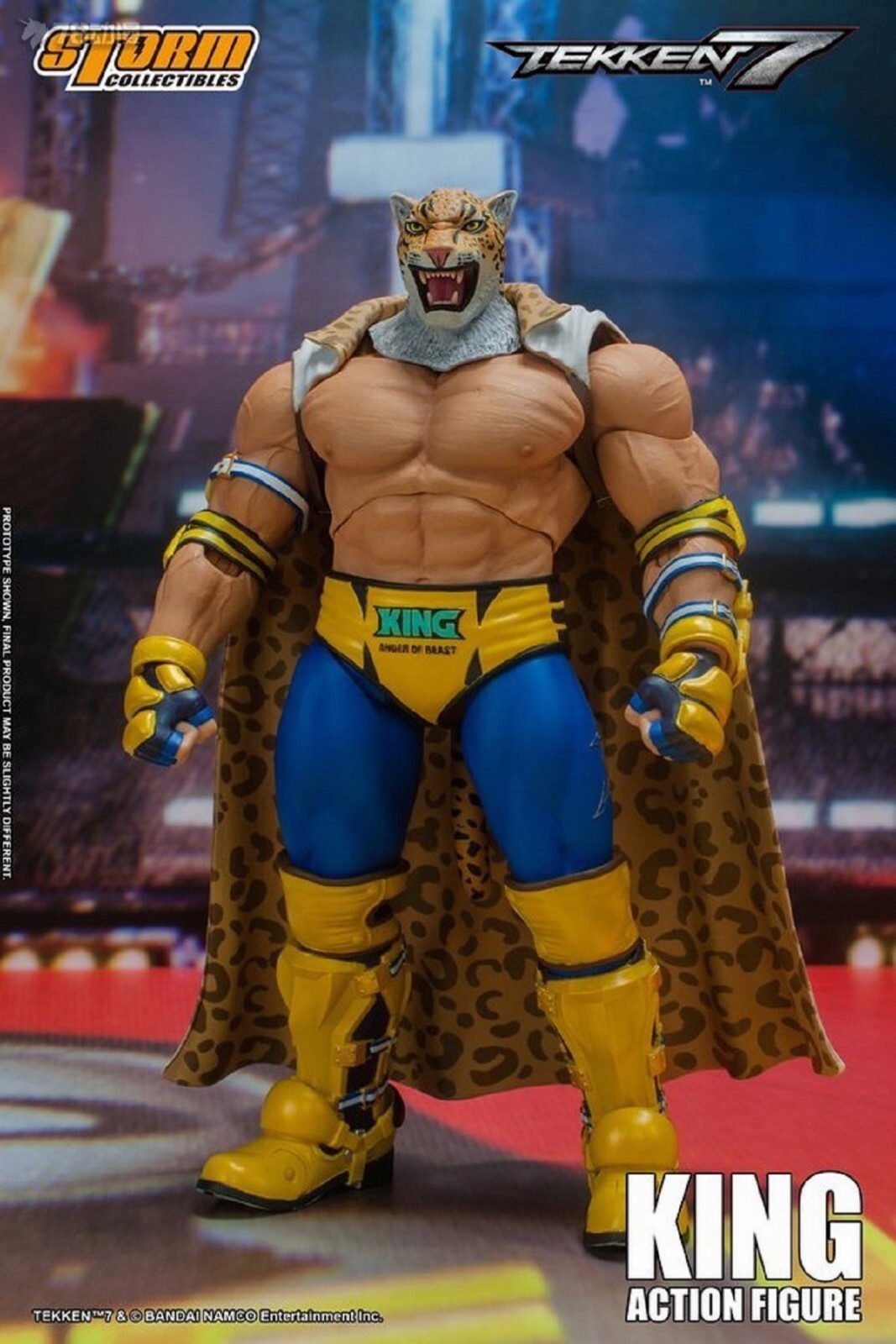 Storm Toys BNTK04 KING - TEKKEN 7 Leopard King 1/12 Scale