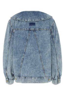 Pre-owned Ganni Denim Jacket In Blue