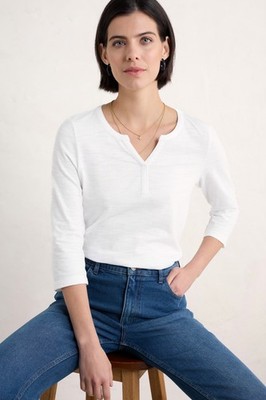 Seasalt Women's Regular Carlyon Top Jersey Salt