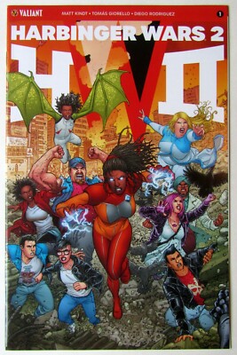 HARBINGER WARS 2 #1 Juan Jose Ryp 1:20 interlocking variant Valiant Comics 2018