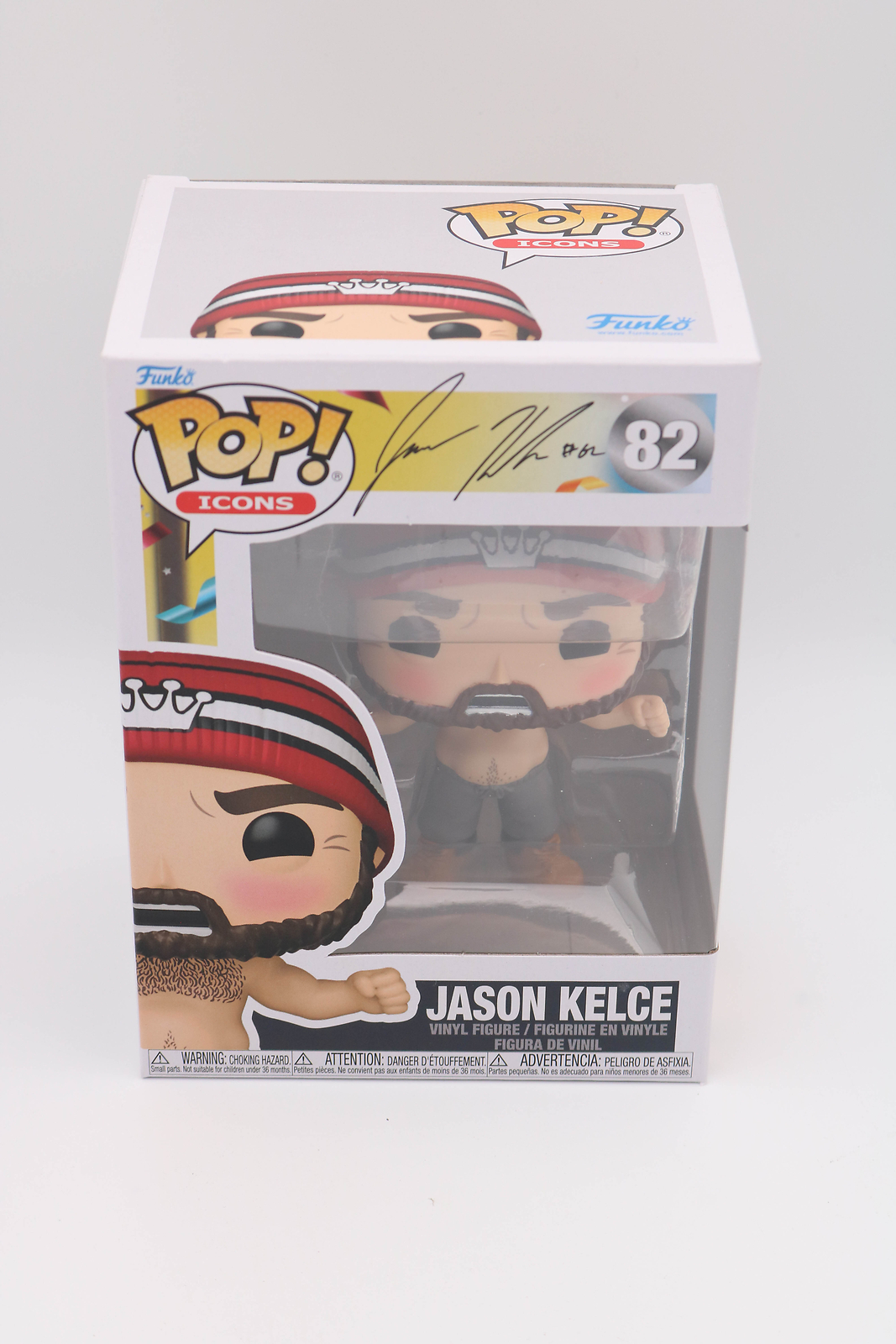 Funko Pop Icons Jason Kelce Shirtless Philadelphia Eagles 82