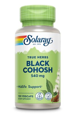 Solaray Черный Cohosh 540 мг 100 капсул