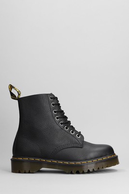 Pre-owned Dr. Martens Pascal Bex 1460 Boots In Black