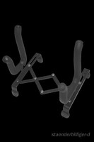 Violine-Ständer mini Geigenständer Ständer Stativ Stand 1/2 bis 4/4 höhenverstel