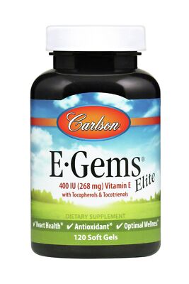 Carlson Laboratories E Gems Elite 400 МЕ 120 капсул