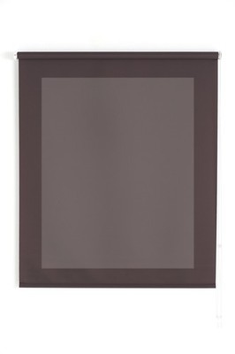 Uniestor basic tenda avvolgibile traslucida - Grigio marrone, 100 x 175 cm (Larg