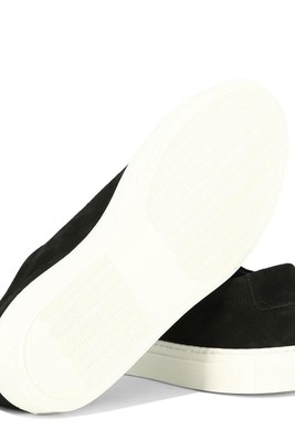 Pre-owned Common Projects Achilles Sneakers In Black Suede