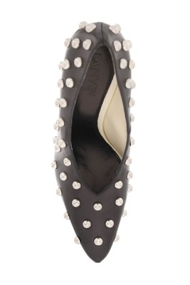 Pre-owned Lanvin Muse Pumps In Black