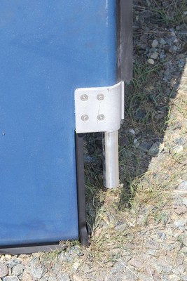 Chase industrial durulite traffic swing impact door 5 ft