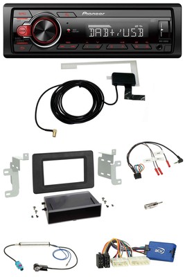 Pioneer 1DIN MP3 DAB USB Lenkrad Autoradio für Renault Master ab 2019