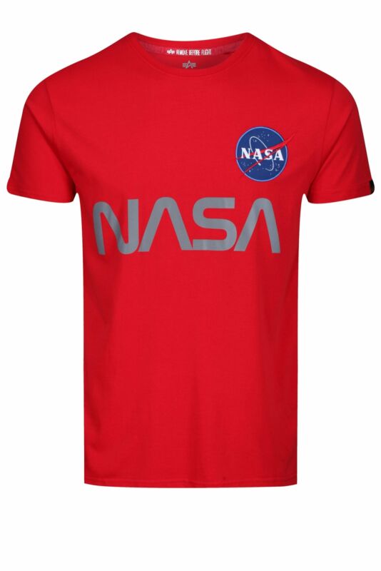 red nasa t shirt