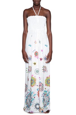 

Женский комбинезон Desigual Dalila Dream, белый, средний, 18SWMW18