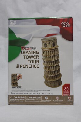 CubicFun - Leaning Tower Tour Penchee - 30 piece 3D Puzzle - Brand New in Shrink